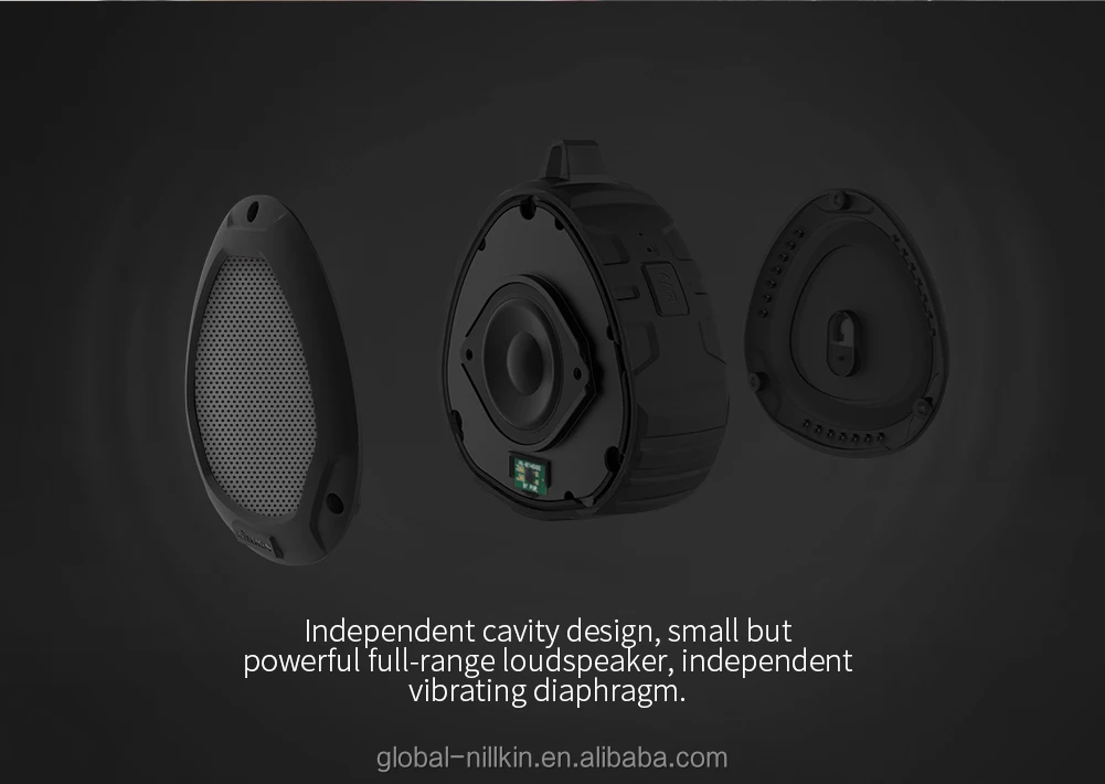 Nillkin wireless audio portable 3W IPX4 outdoor waterproof bluetooth speaker - ANKUX.COM