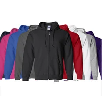 

High Quality Blank Hoodie 50% Cotton 50% Polyester Custom Free Design Cotton Zipper Hoodies Sweatshirts