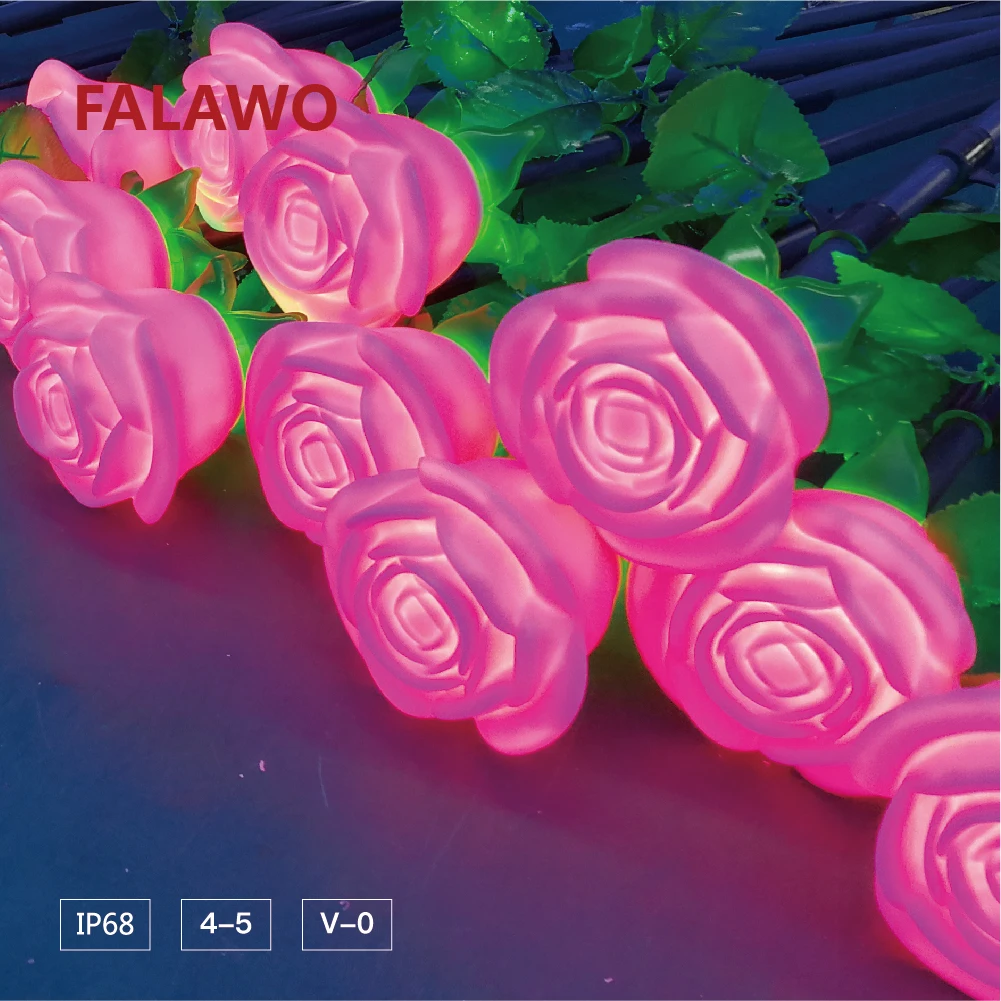 Christmas Decoration Led Decorative Flower Lights Led Rose Light Buy