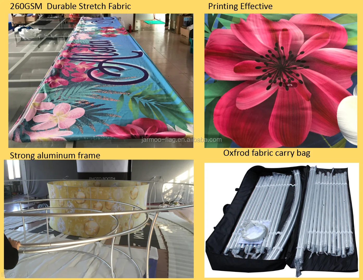 Cheap Custom Printing 10ft Diameter Circle Hanging Banners