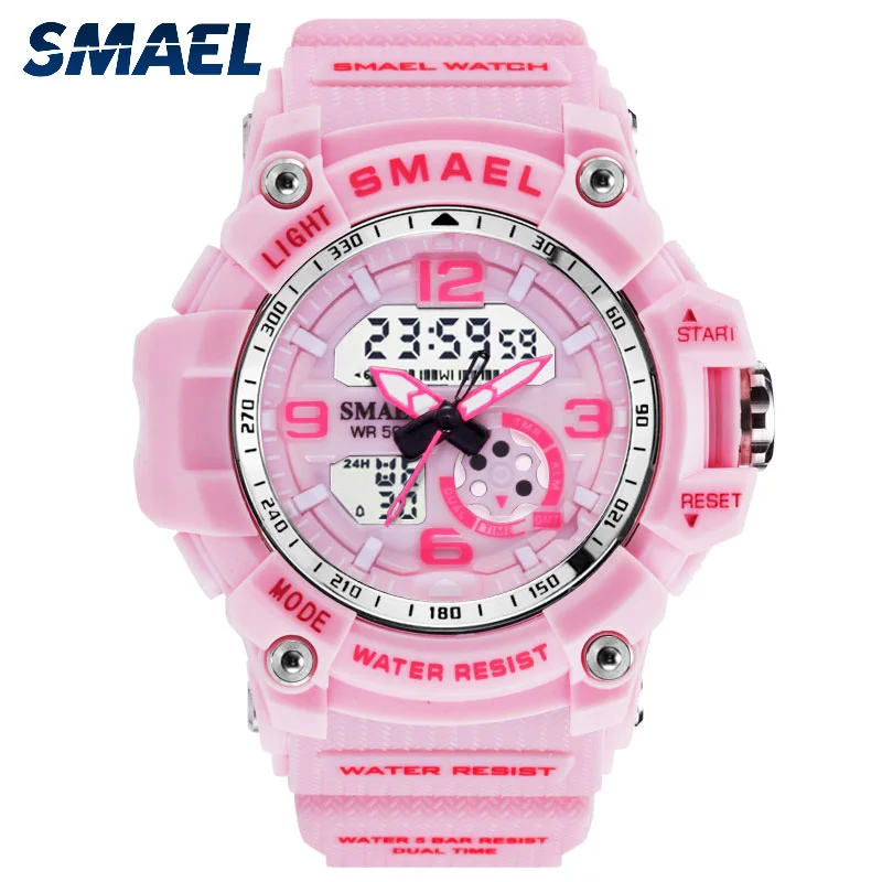 pink sports watch