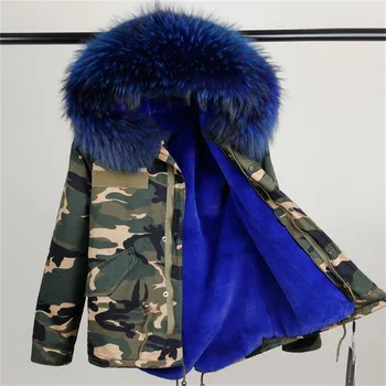 camo winter jacket with fur hood