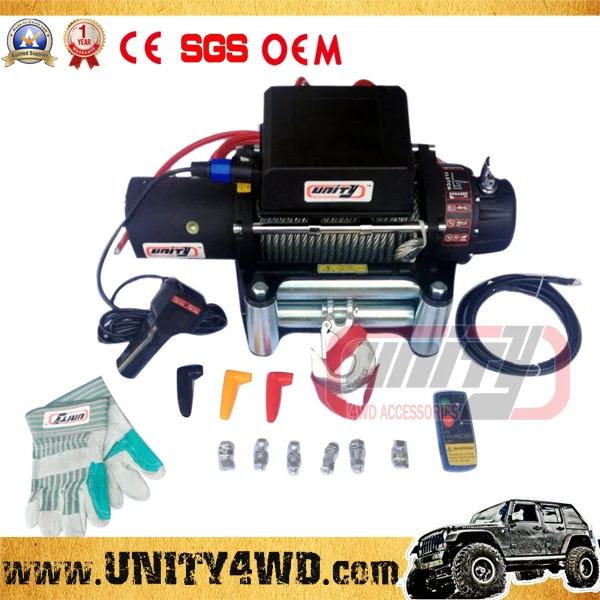 offroad 4x4 recovery winch 24v manufacturer