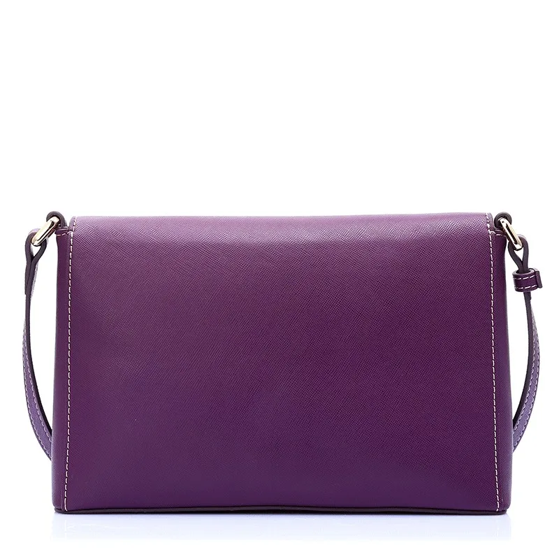 CC2032C-Best sell urban style cowhide leather fashion ladies burgundy shoulder bags