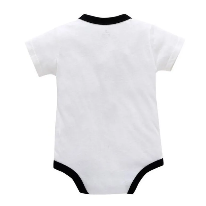 
wholesale Newborn baby clothes romper bodysuits body organic cotton Pattern customization baby boy summer clothes 