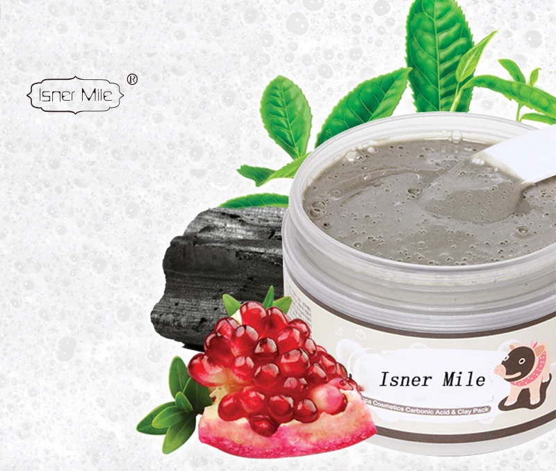 [MISSY]OEM/ODM Private Label Carbonated Bubble Clay Mask + Wrinkle Care Revitalize Retinol Cream Black Female MUD Deep Cleanser