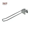 Shop Fittings 10" 12" 14" 16" 18" Chrome Rear Support U Shape Hook Metal Cross Square Bar Looped Backbar Euro Saddle Hooks
