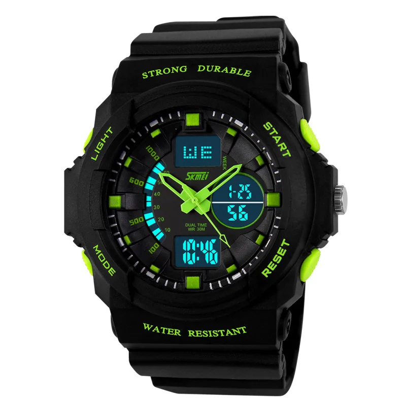 

2017 hot selling waterproof best mens digital sports watches from skmei original factory