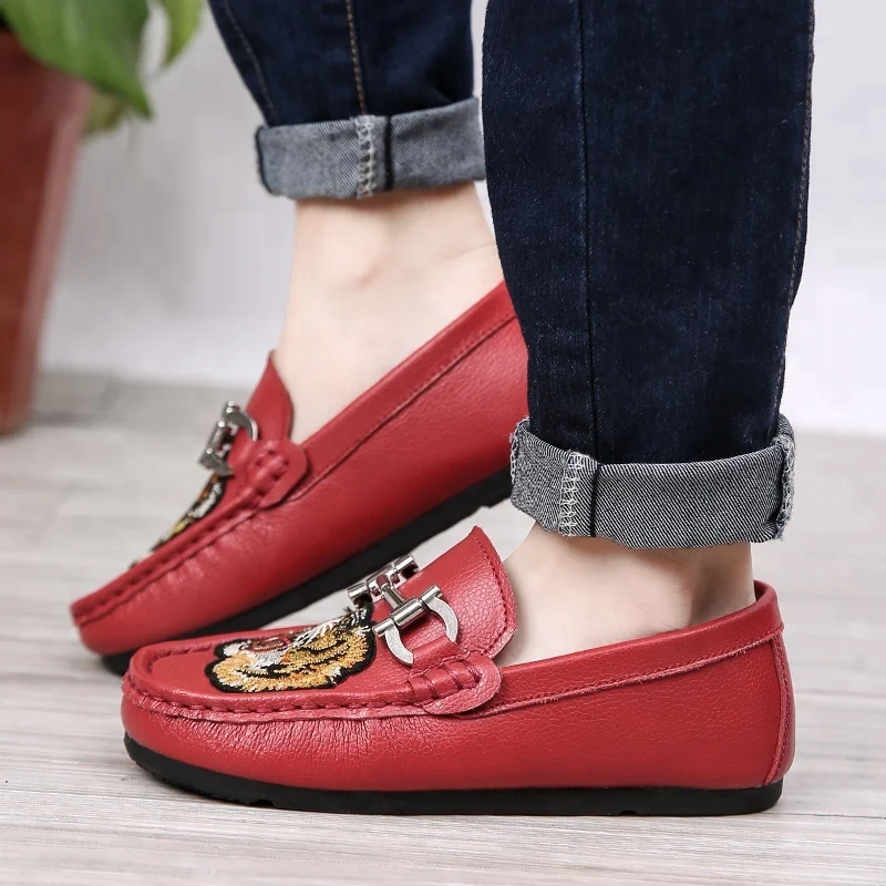 

Kids Comfortable Unisex Leather Children Casual Shoes