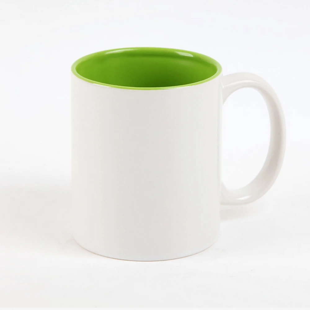 

Top Grade 11oz Color Roca Coating Ceramic Mugs Full Color Sublimation Porcelain Wholesale Sublimation Mug