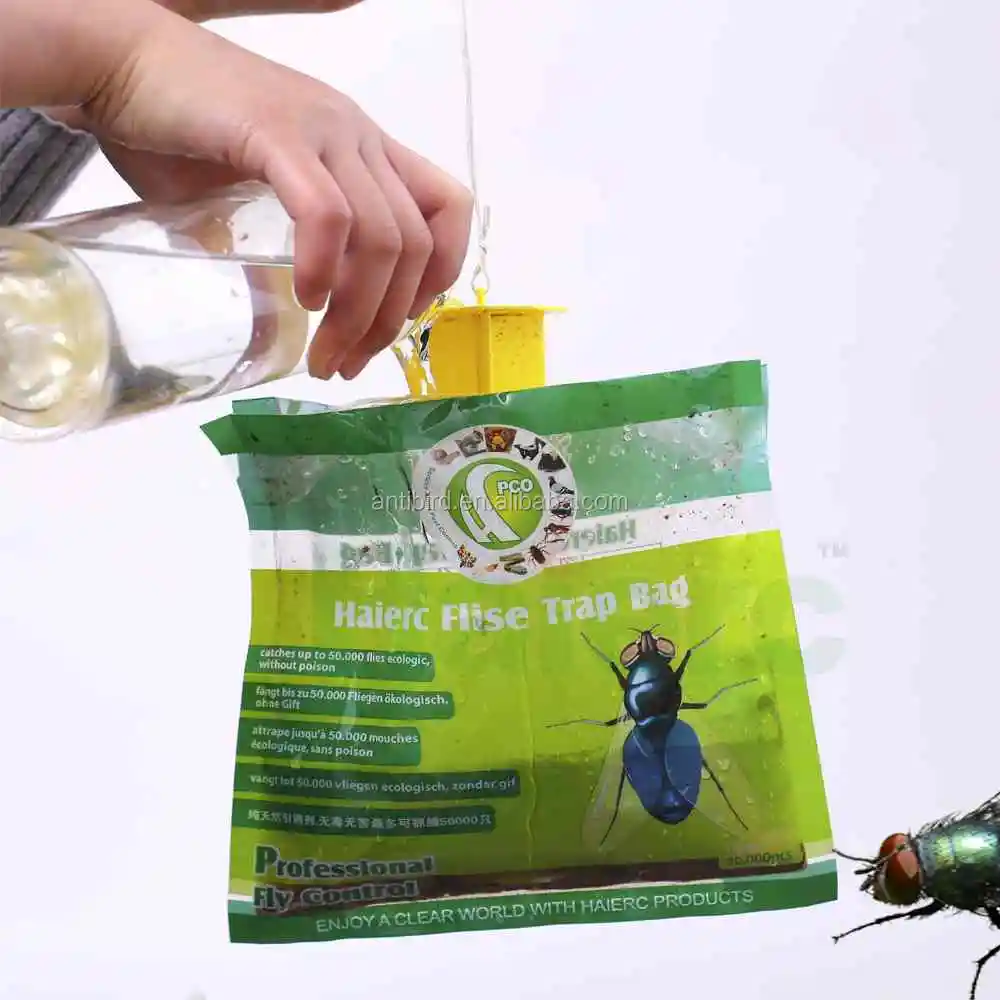 Disposable Plastic Bag Water Fly Trap Homemade Fly Trap Bag Hc4215s