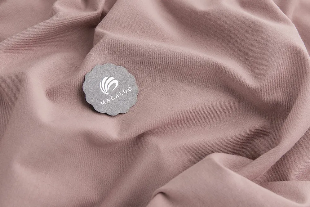 In stock solid knitted jersey cotton lycra fabric for t shirt