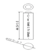 10440 320mAh 3.7V small size long cycle time lithium battery cell
