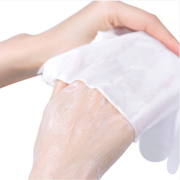 

Private Label Manicure Hand Mask Moisturizing Hand Mask Glove, Milk white
