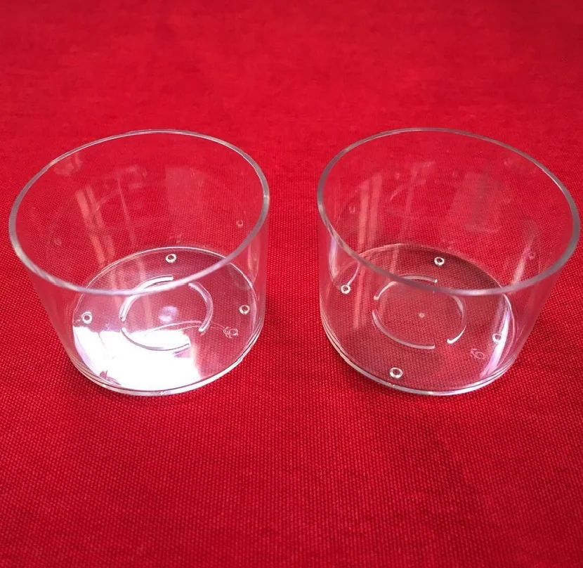 Made in the USA 1000 Clear Plastic Tealight Cups Wholesale