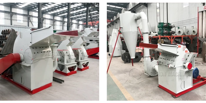 Big capacity wood hammer mill/pallet shredder/wood chip crusher for sale