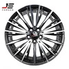 Brilliant Black machine finishing 4 5 6 8holes 16 1718 19 20 21 22inch car star aluminum alloy rims wheels