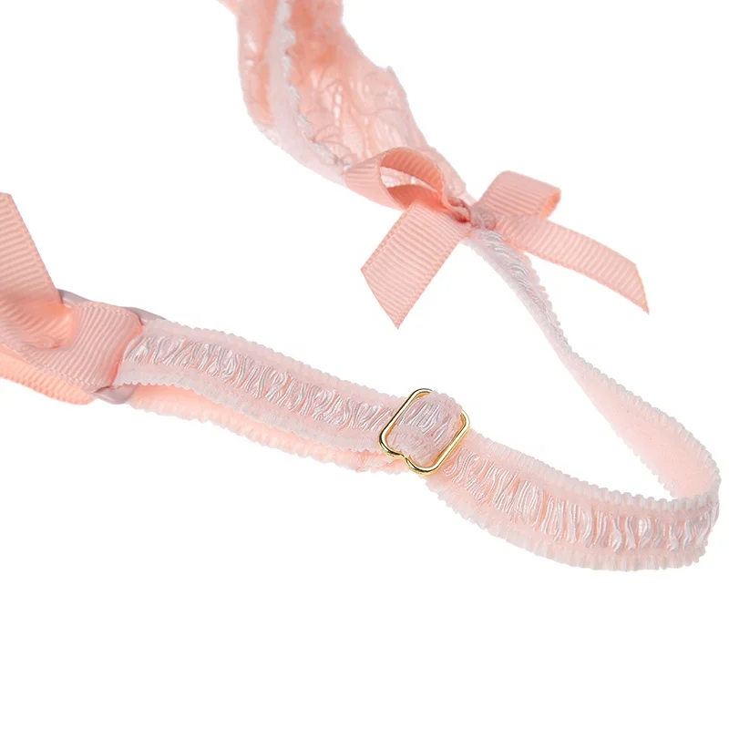 
ultra-thin wide-brimmed transparent garter garter clip accessories decoration 