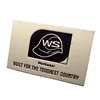 Printed Leather Patches For Hat White Leather PU Patches