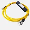 1310/1550nm Dual Window 50/50 Coupling Ratio FC/PC ABS Box Type 1x2 FBT Coupler Splitter