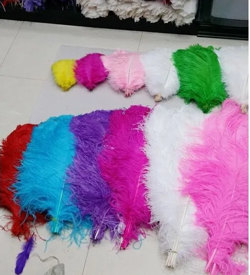 Factory Fluffy Soft Boa Fabric Ostrich Feather Artificial Feather Boa