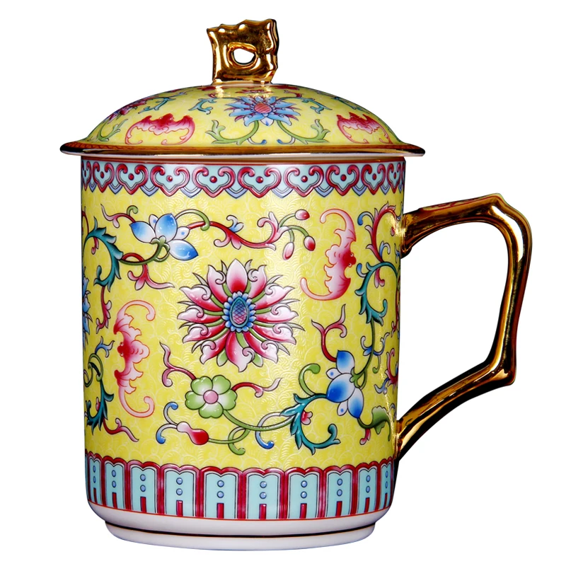 17 oz en vrac th&eacute; chinois en c&eacute;ramique tasses d'isolation avec logo personnalis&eacute; meilleur prix