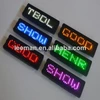 rear window led mini car message display programmable scrolling led name badge