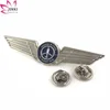 Customize promotional pilot wings badge pin,name badge pin