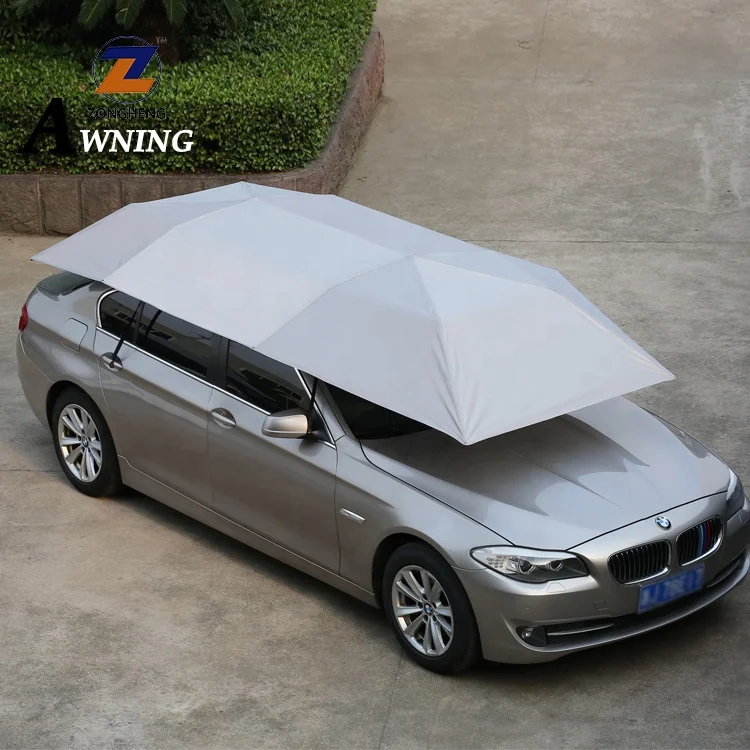 
2019 hot new products waterproof car shade umbrella un storage with great price 