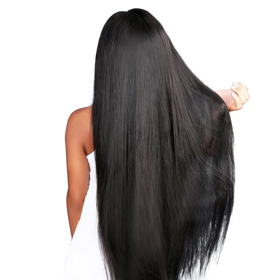 Hot scene 40 inch HD lace wig,Different styles human hair full lace wig in zurich, Super fine 100% human hair wigs