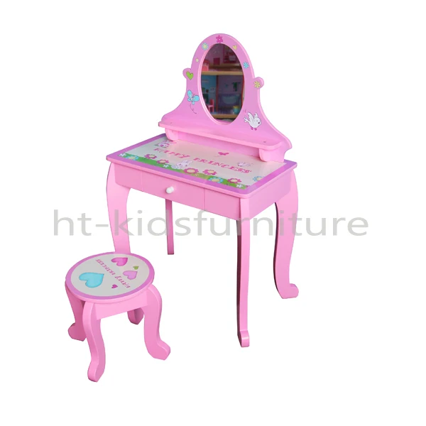 54x30x H 86 5cm Princess Pink E1 Mdf Easy Assembly Children