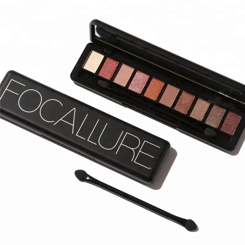 

FOCALLURE New Product Cheap Makeup 10colors Smokey Waterproof Eyeshadow Palette Distributor Wanted