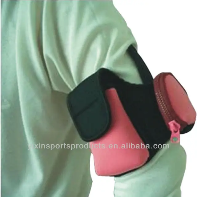 shockproof and waterproof neoprene arm phone case