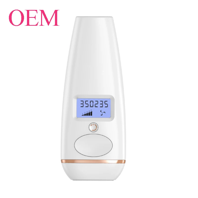 

Permanent IPL Long Pulse Laser Hair Removal At Home Use Portable Handy Machine Device Equipment FDA, White