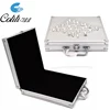 Custom factory aluminum backgammon games chess set storage case