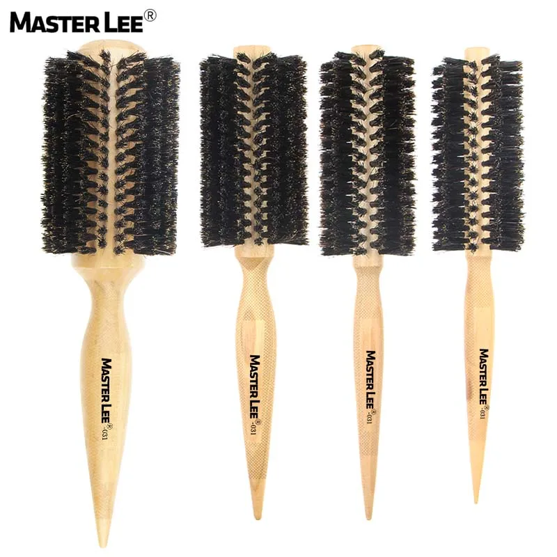 

Masterlee Brand popular Comb Natural wood brush Boar bristle Brush curly hair brush, Picture