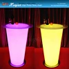 PE plastic color changing led table for party