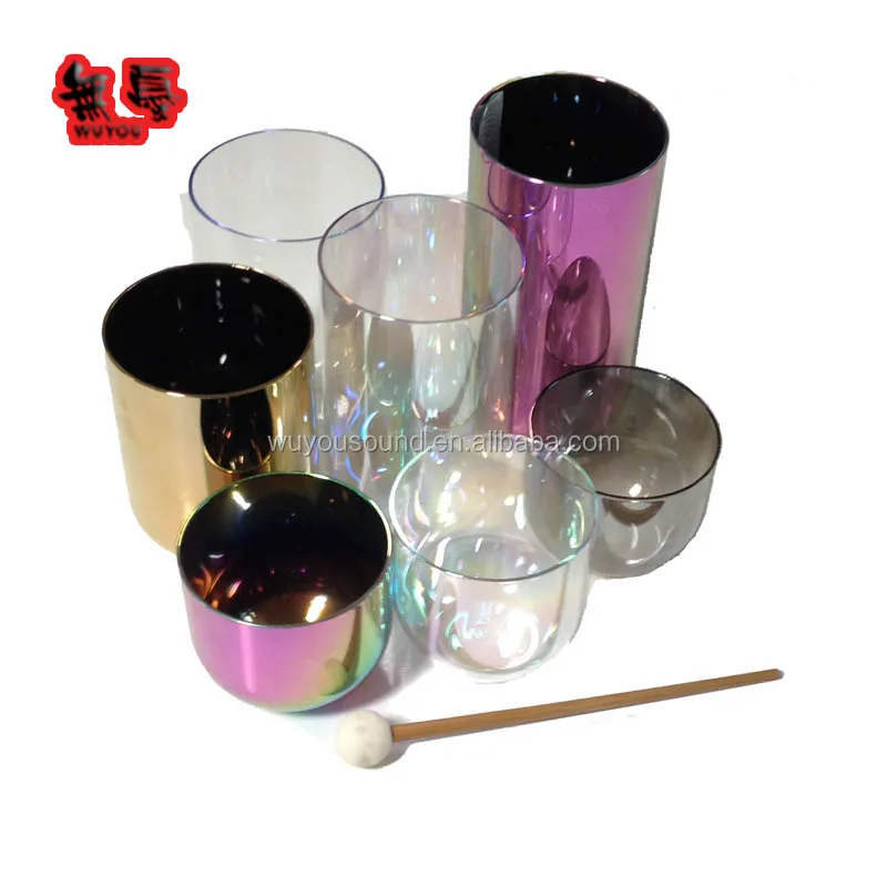 
Titanium Quartz clear Tiny Crystal singing bowl 