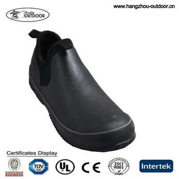 comfortable ankle rain boots