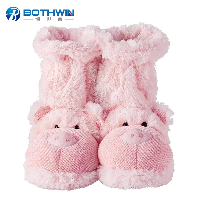 cute pink slippers