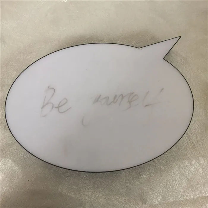 
Hotsale led Writable Speech Bubble Light box 