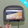 Headrest Taxi/Car LCD Touch Screen Player with Pre-installed Advertising Software
