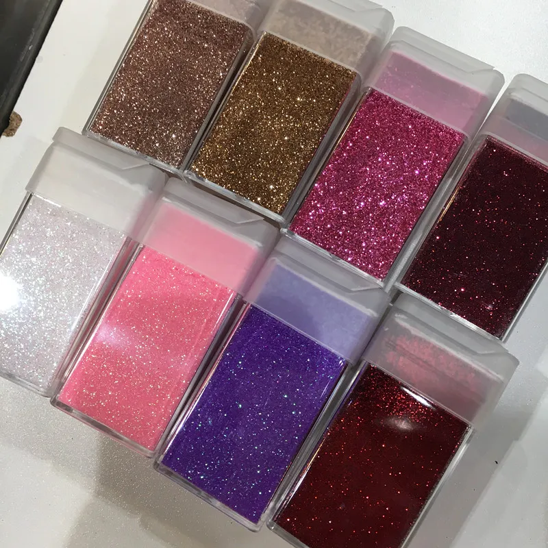 
Guangdong 1.5oz glitter shaker packing with different polyester glitter 