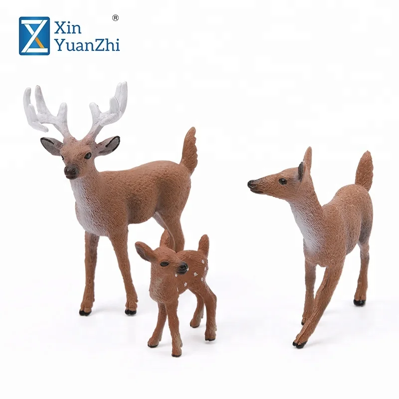 small plastic deer