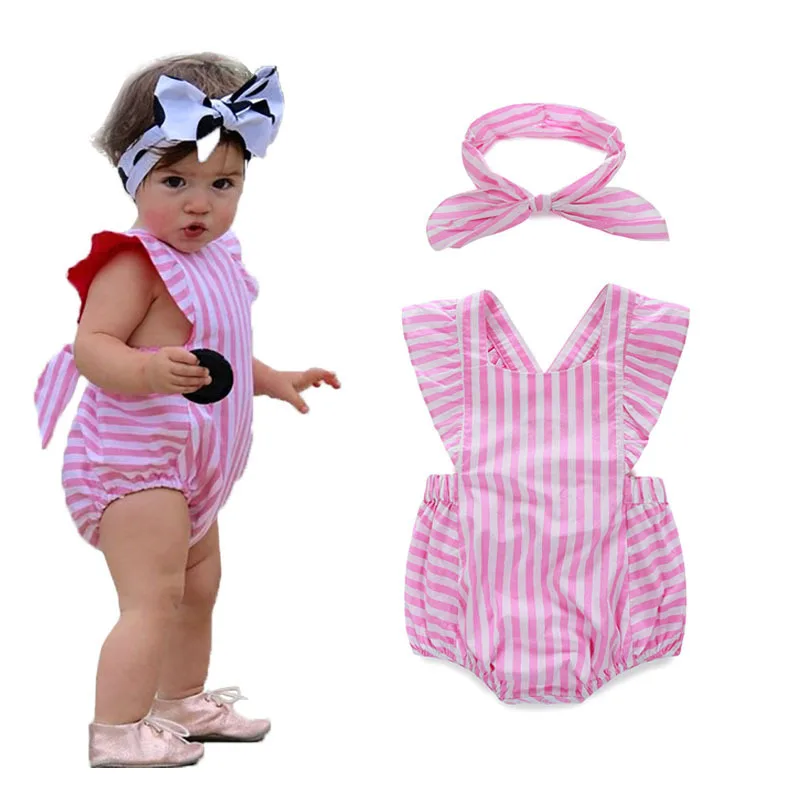 baby summer rompers