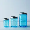 fashionable patterns Vintage cylinder Jar packaging with screw lid