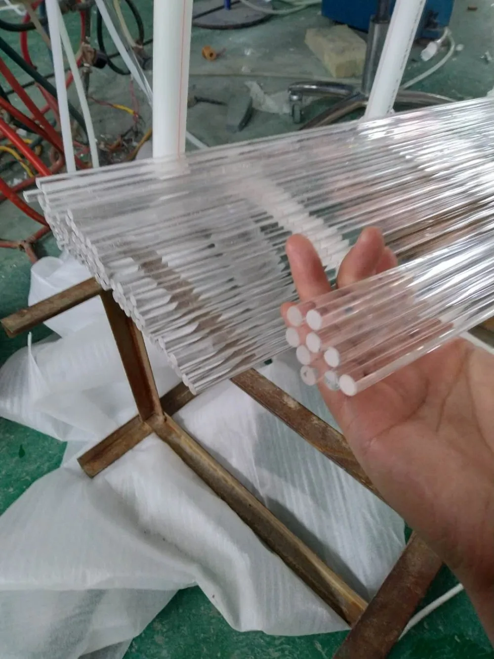 Optical Fiber Preform Quartz Glass Rod Glass Pipe For Chemical Industries Buy Quartz Rod