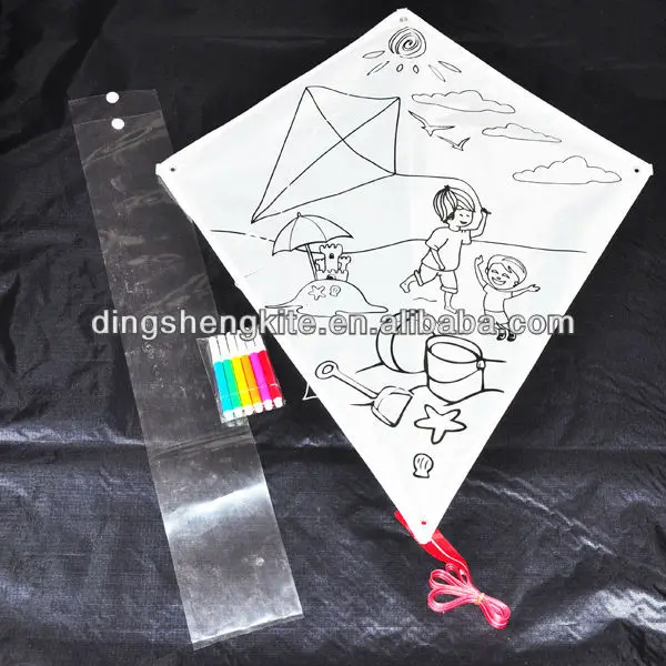 Spring Boy Flying A Kite Coloring Illustration Colorful Colour Colouring  Book Vector, Book Drawing, Rat Drawing, Colorful Drawing PNG and Vector  with Transparent Background for Free Download