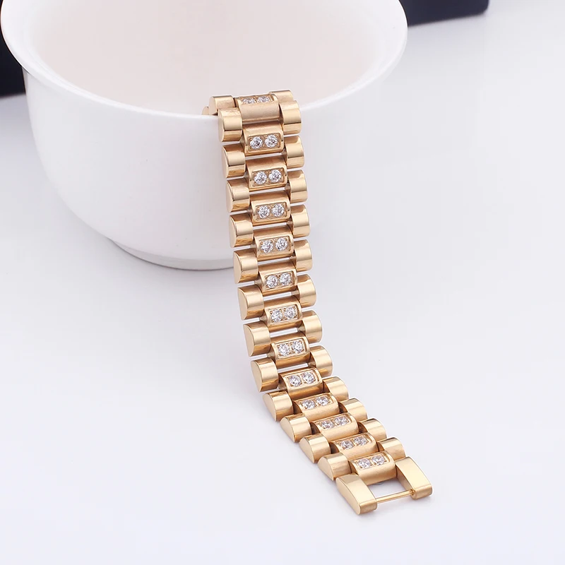 KALEN Steel Tungsten Bracelets Gold/Black