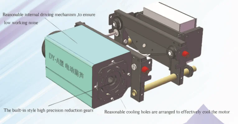 DIMA Motor Lifting Traveling Wire Rope Electric Hoist for Crane